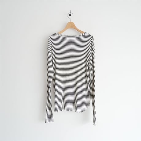 2024AW / L'Appartement / BORDER RIB LONGSLEEVE T-SHIRT / 24070560410030 / 2511-2063