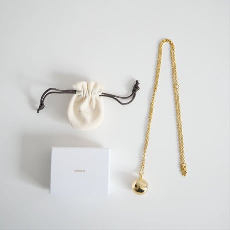継続販売品 / CHIEKO+ / wonky ball necklace / 2503-0496