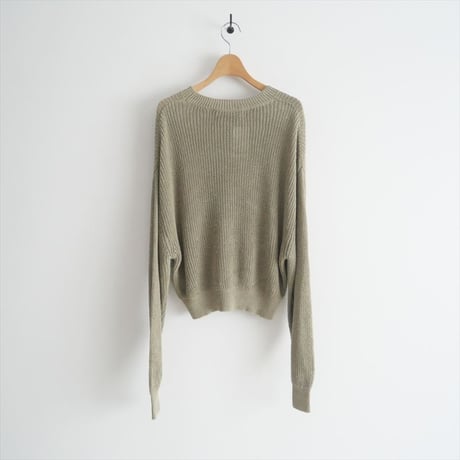 2022SS / L'Appartement / Linen Boys Knit / 2400-0272