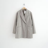 ETRE TOKYO ピークドラペルウールジャケット 1224500019-0 2604-0088