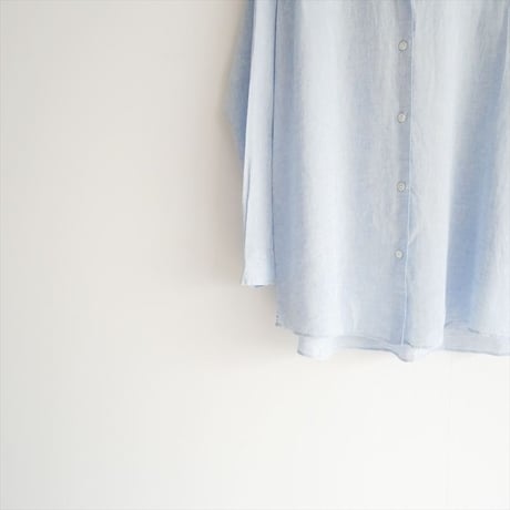 人気完売品 / DEUXIEME CLASSE / LINEN WASH シャツ / 22050500410010 / 2509-0398