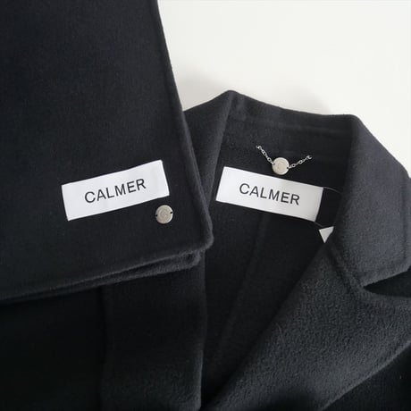 2023AW・人気完売品 / CALMER / ハミルトンリバー ダブルブレストコート / 23020256501040 / 2412-0347