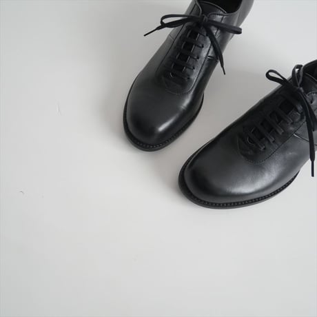 継続販売品 / chausser / LACE UP HEEL SHOES BL / C-2343 / 2410-0766