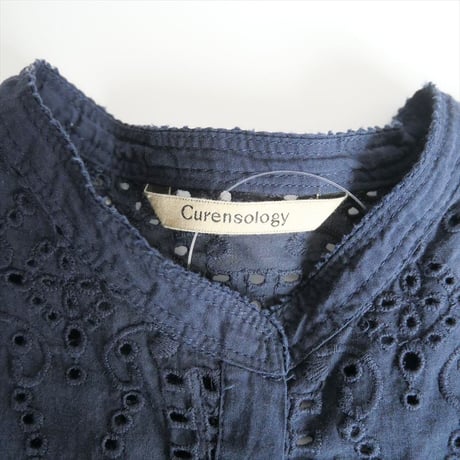 2024SS・人気完売品 / Curensology / コットンカットワークブラウス / CL406008ER / 2411-0840