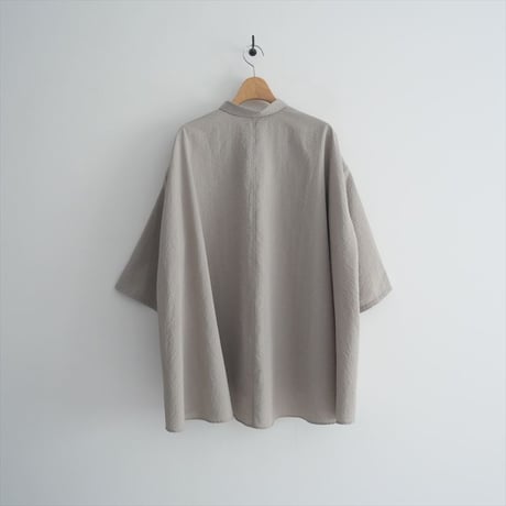 2024SS / FIRMUM / シアサッカーバックフレアシャツ / FR1501S6 / 2507-2131