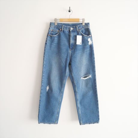 2023 / YENN / DAMAGED DENIM PANTS / Y231-31013QU / 2405-0132