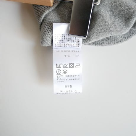 2024AW・人気完売品 / DEUXIEME CLASSE / CAPRI タートルネック プルオーバー / 24080500407030 / 2503-0596
