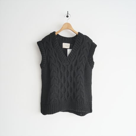 2022SS / 未使用 / journal standard luxeなどでお取扱いブランド / MAYDI / HAND MADE CHUNKY VEST / 2502-2074