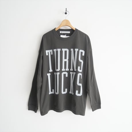 2025SS今季新作・人気完売品 / 未使用 / journal standard luxe / プリントロンT TURNS LUCKS / 25070440204010 / 2504-0153
