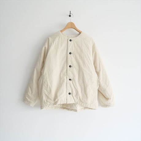 2024AW・人気完売品 / かぐれ / 中綿ノーカラージャケット / GA47-27M014 / 2504-0390
