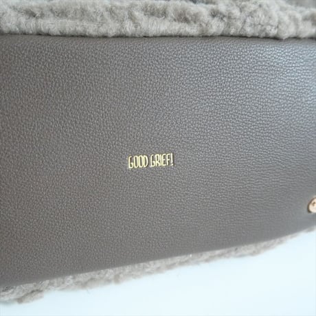2025・人気完売品 / 未使用 / L'Appartement別注 / GOOD GRIEF! / GCA EMB.FAUX FUR PINT TOTE  / 2506-0772
