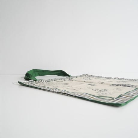 2023 / 未使用 / R&D.M.Co- / sketch book panel bag  dog green / 5955 / 2404-0718