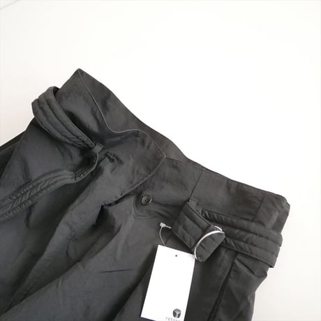 UNDECORATED / Recycle Nylon Twisted Pants / UDS23409 / 2603-0419