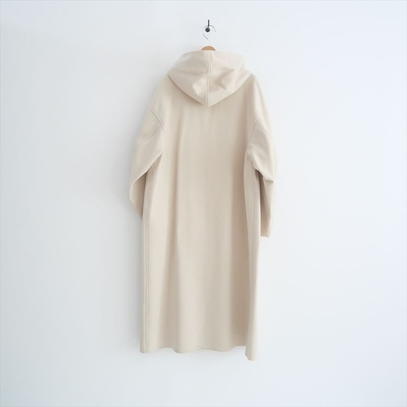 〇2022AW / HYKE / MELTON HOODED WORK COAT / 1735