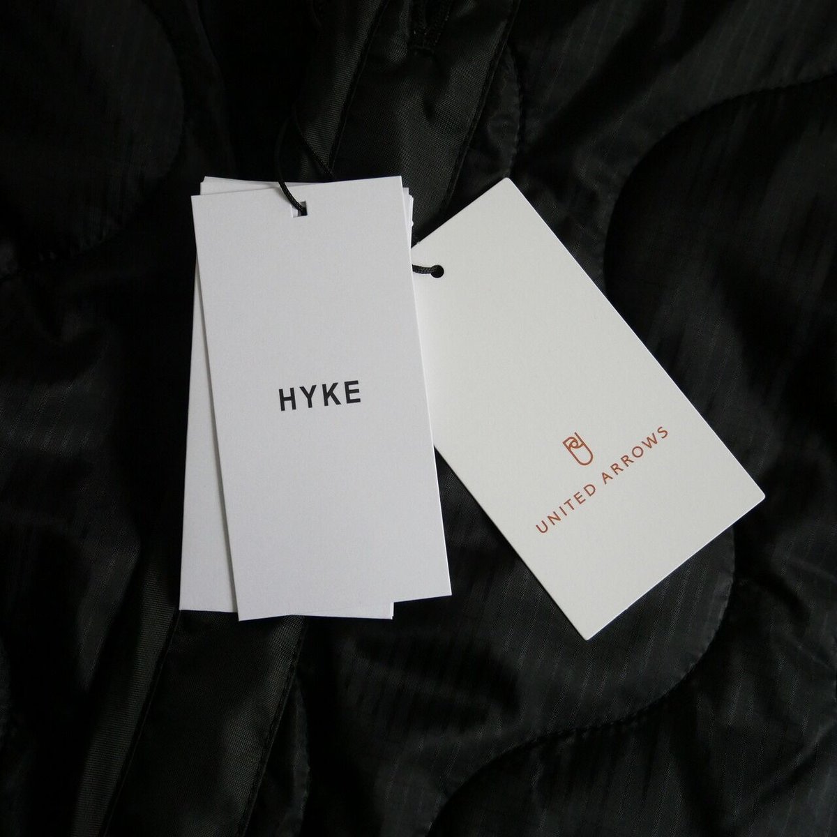 2021AW / HYKE / 27030 別注キルティングライナー / UNITED A 