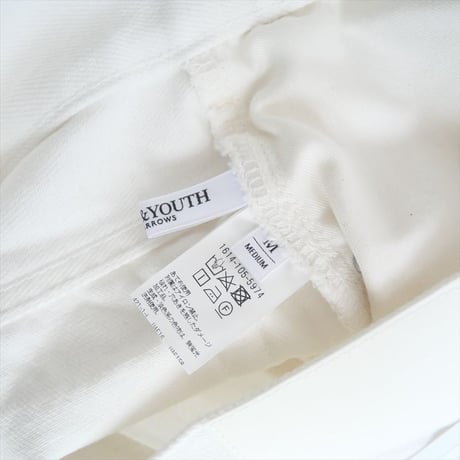 2023SS / 未使用 / BEAUTY&YOUTH / クラッシュデニムパンツ -ウォッシャブル- / 1614-105-5974 / 2405-0584