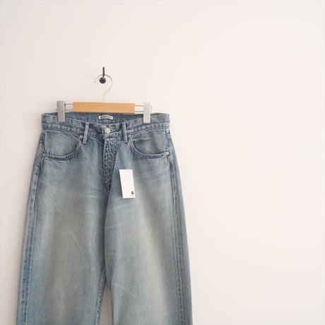 2025SS・人気完売品 / AURALEE / SELVEDGE FADED LIGHT DENIM PANTS / A25SP06DE / 2508-0791