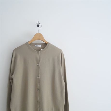 2023AW / DEUXIEME CLASSE / Stretch Wool クルーネックカーディガン / 23080500821030 / 2509-0340