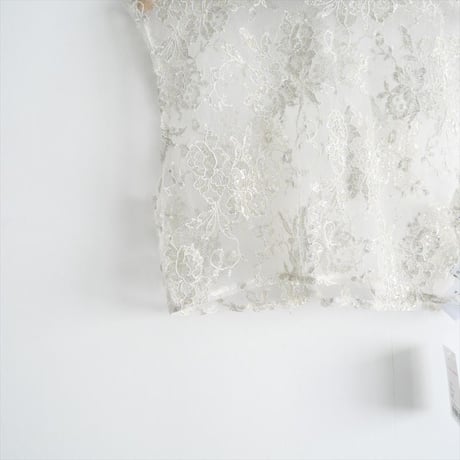 2023 / IENA購入品 / MARGE / LACE SHORT GILLET / 23051910000830 / 2405-0344