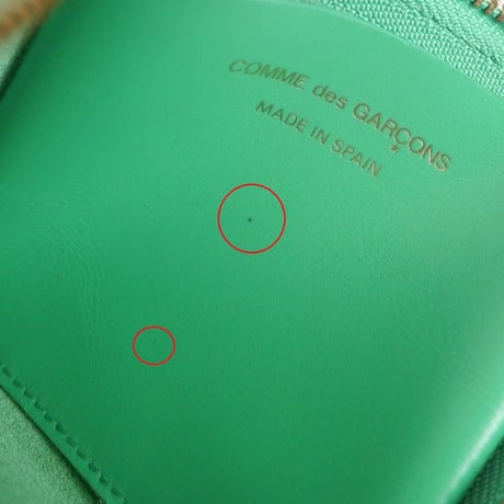 COMME des GARCONS / COLOUR PLAIN ジップウォレット / SA3100 / 2402-0775