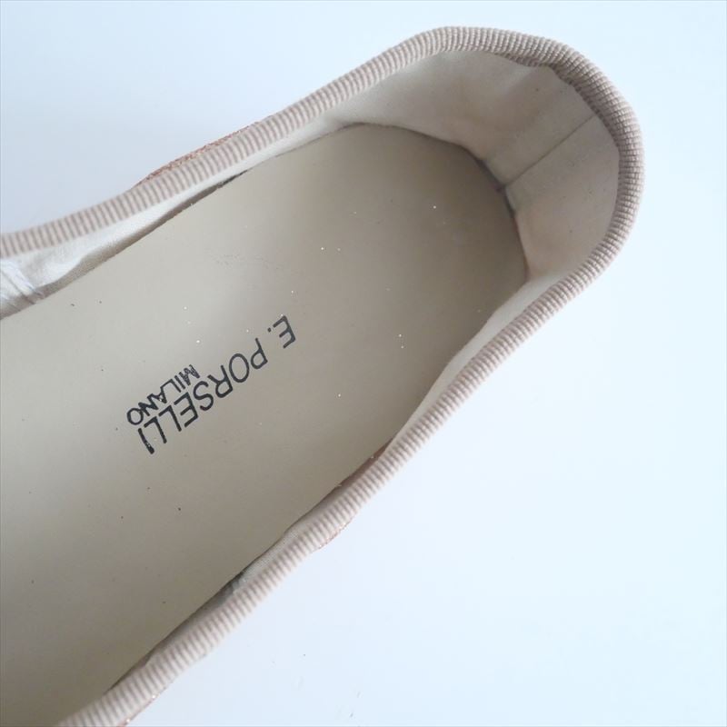 2024 / IENA購入品 / PORSELLI / グリッターバレエシューズ / 2409