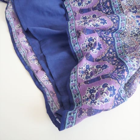 2021SS / L'Appartement購入品 / BLUE BOHEME / Cotton Tiered Skirt / 21060570002610 / 2310-1235