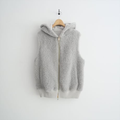 〇2023AW・人気完売品 / L'Appartement購入品 / SUPREMA / ReversibleVEST (Mouton×Cashmere) / 2503-0804