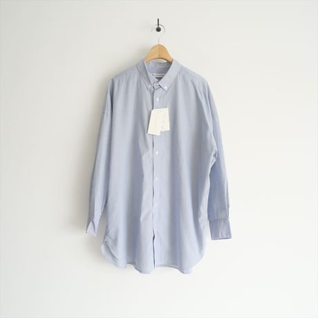 2021AW / 未使用 / journal standard luxe / スーピマストライプ　BD-SH / 21050440030040 / 2411-0934
