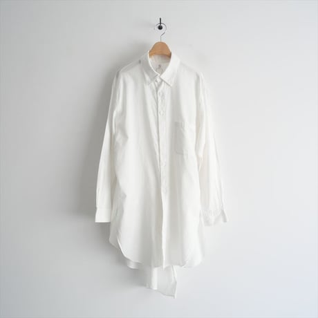 継続販売品 / Y's / COTTON THIN TWILL BACK DRAPE BLOUSE / YZ-B82-003 / 2404-1046