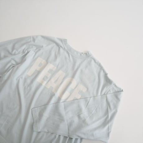 2024 / KATHARINE HAMNETT×Ron Herman / "PEACE" Long Sleeve Tee / 24S-KHRHT-90 / 2410-1526