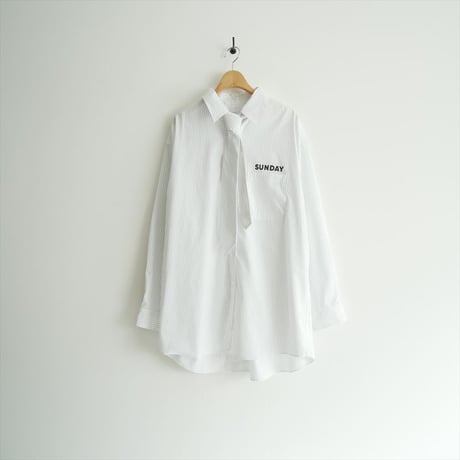 2025SS・人気完売品 / journal standard luxe / SUNDAY シャツ プラスネクタイ / 25050440100020 / 2511-0252