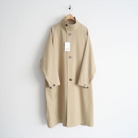 継続販売品 / 未使用 / CABaN / TOMORROWLAND / ウールギャバジン スタンドカラーコート / 55099409001 / 2411-1262