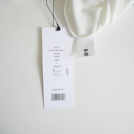 継続販売品 / 未使用 / SOEJU / 5分袖ニットソー / S-02-NT-003 / 2508-0841