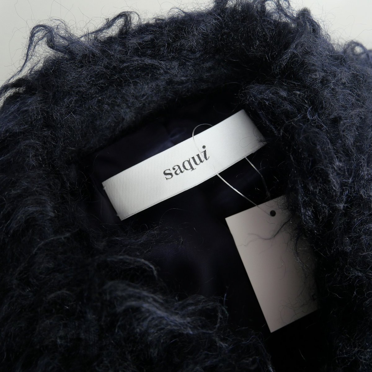 YH saqui サキ モヘヤコート 36 saqui(サキ)のモヘアコート | LEE