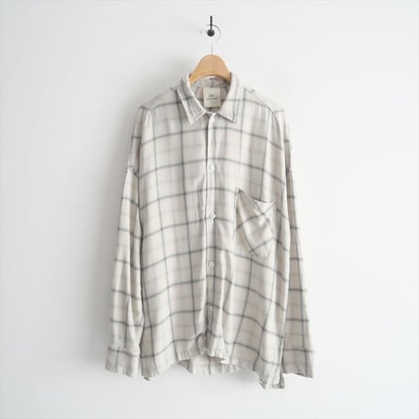 2023SS / L'Appartement別注 / REMI RELIEF / CHECK 2WAY SHIRT / 23050570003810 / 2405-1161