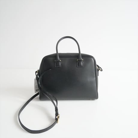 2023AW / Shinzone×自然堂 / SQUARE LEATHER BAG M / 21AMSIT05 / 2410-0672
