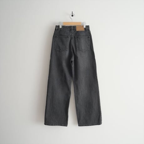 2023AW・人気完売品 / DEUXIEME CLASSE / タックバギー デニム (GRY) / 23030500807030 / 2503-0868