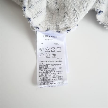 2024SS・人気完売品 / L'Appartement購入品 / FRANK&EILEEN / BORDER HOODIE SWEAT / 24070570002910 / 2504-1174