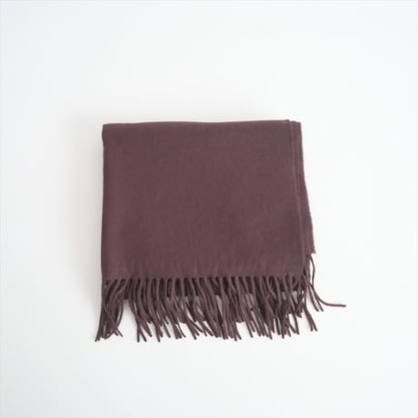 2023AW / UNITED ARROWS別注 / Johnstons of Elgin / カシミヤ ソリッド ストール / 1736-343-3345 / 2401-0348