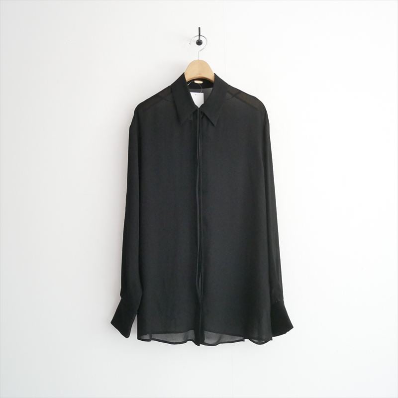 2025・人気完売品 / DEUXIEME CLASSE トリアセ シフォン シャツ 2505