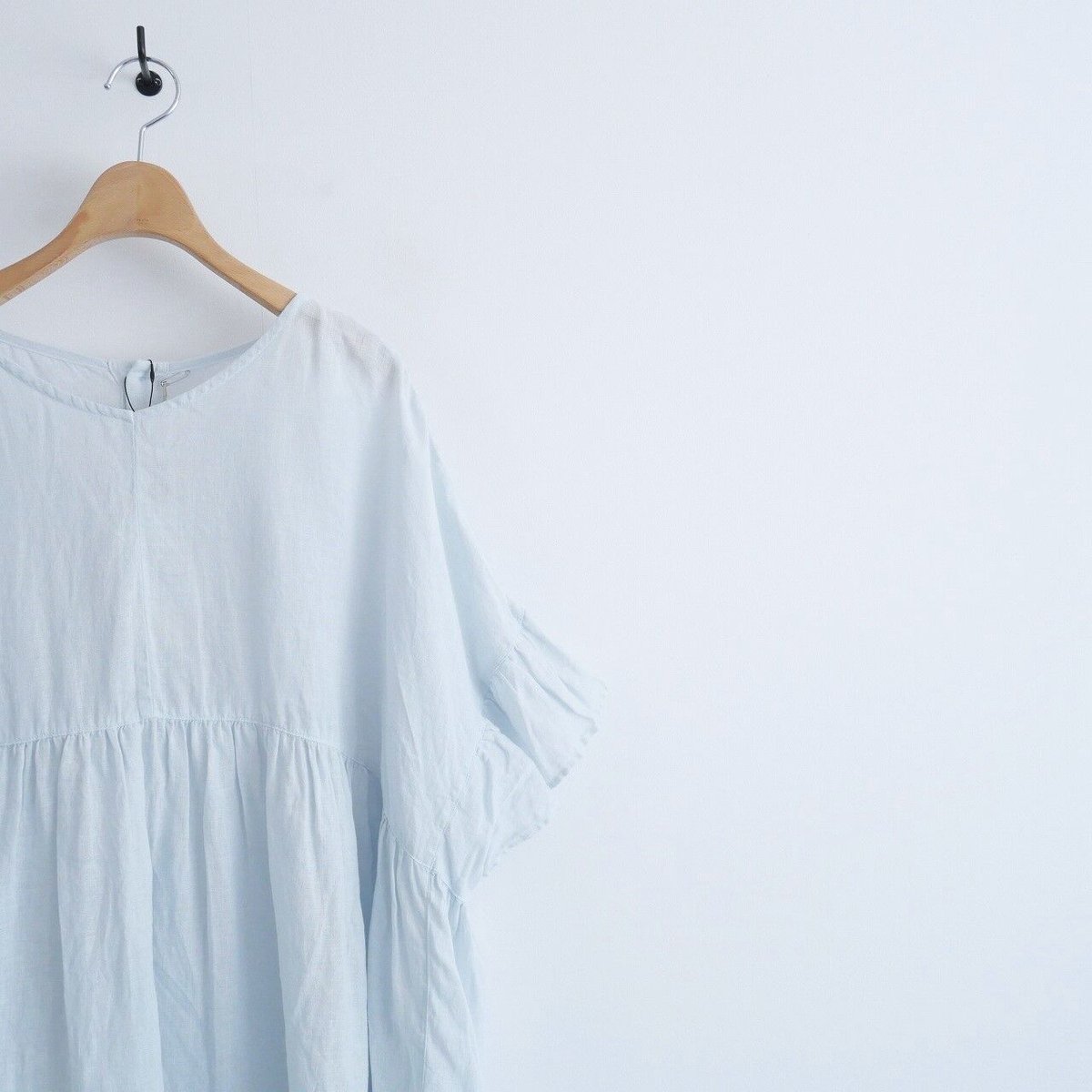 nest Robe❣️リネンフリルスリーブチュニック