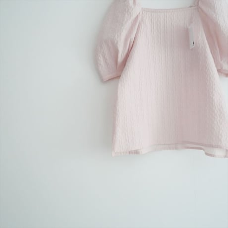 人気完売品 / gypsophila / Jacquard Puff Shoulder / GPS-527 / 2508-0461