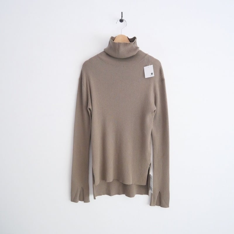 2021 / 未使用 / DEUXIEME CLASSE / TEX リブタートルネック プル