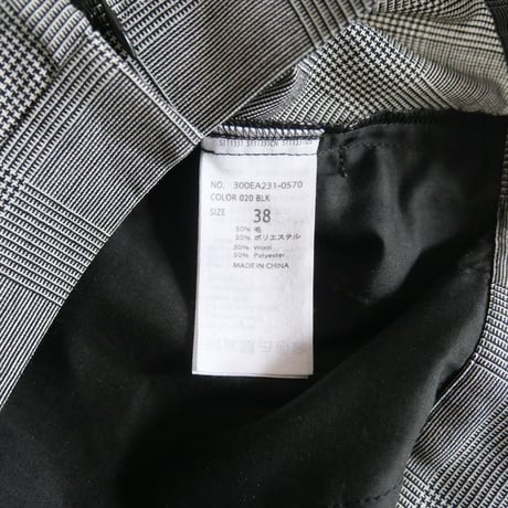 2021AW / ENFOLD / deformation trousers / 300EA231-0570 / 2408-0901