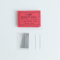 有頭志賀昆虫針4号（100本入り） | 昆虫標本道具店 byカモシカ商店