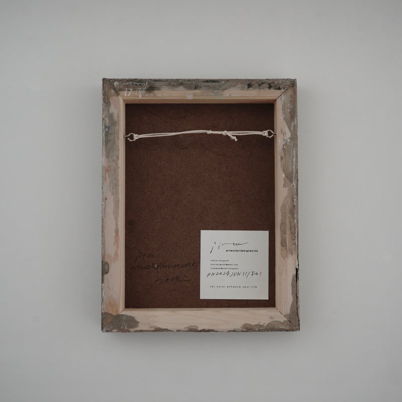 jitsu ちいさなpanel画　原画 jitsu ちいさなpanel画 原画