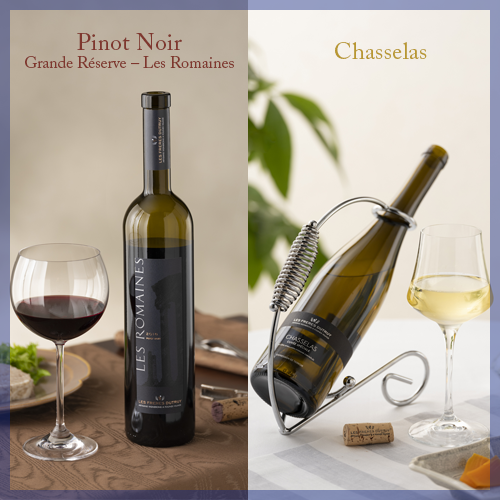 紅白2本セットP&C | スイスワイン通販LesVips-レビップス-