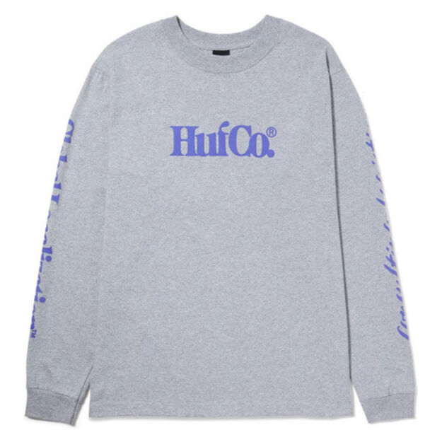 HUF Huf Co Long Sleeve T-Shirt ハフ ロンT Heather