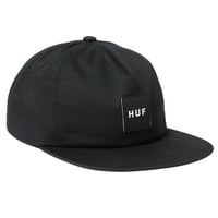 【在庫処分】HUF HUF SET BOX SNAPBACK ハフ キャップ CAP BLACK HUF270