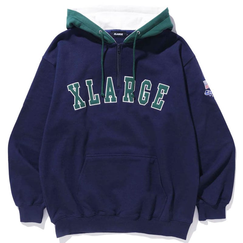 XLARGE メンズ　パーカー　ブラック　XL